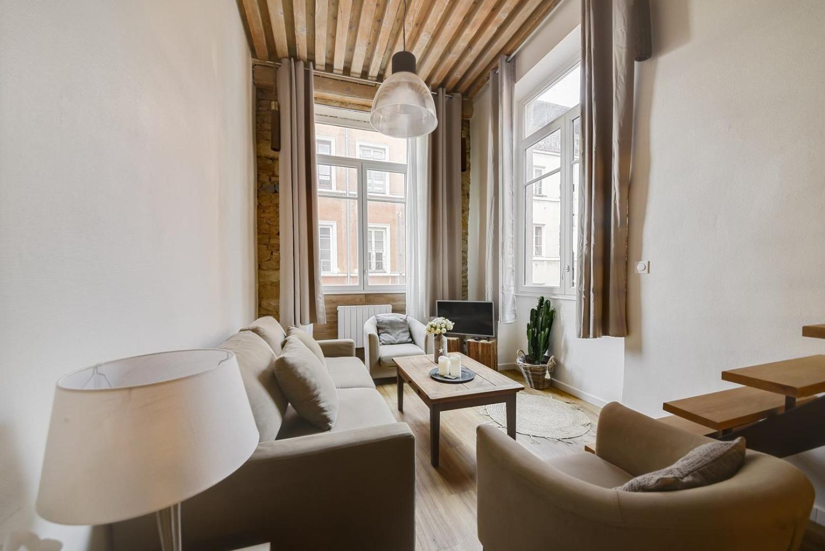 Guestready - Magnificent Duplex Canut Hypercentre Lyon Eksteriør billede